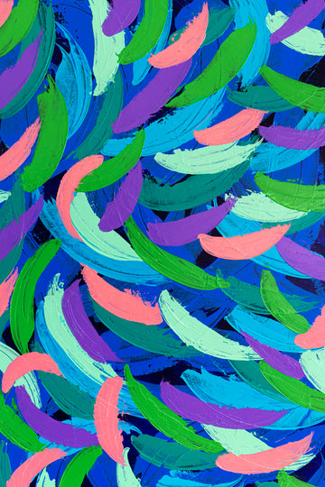 Locomotion in Color: A Mesmerizing Journey Through the Dynamic World of Modern Abstract Art