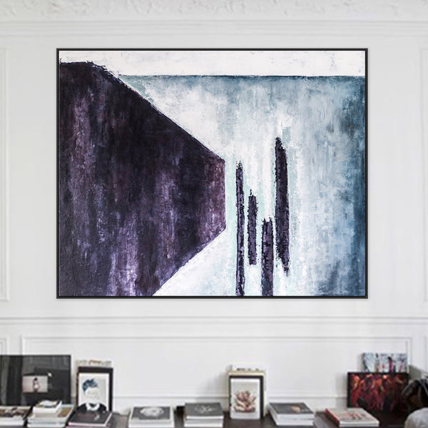 Power & Ambition in a Modern Original Abstract Acrylic Painting, Large Expressionist Canvas Wall Art | Absolute