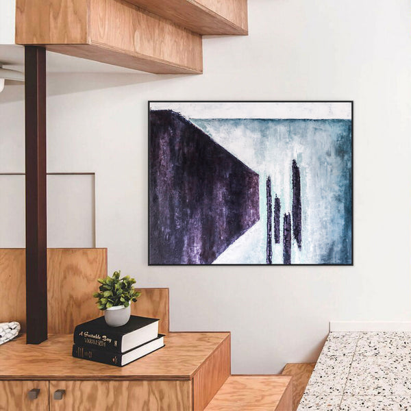 Power & Ambition in a Modern Original Abstract Acrylic Painting, Large Expressionist Canvas Wall Art | Absolute