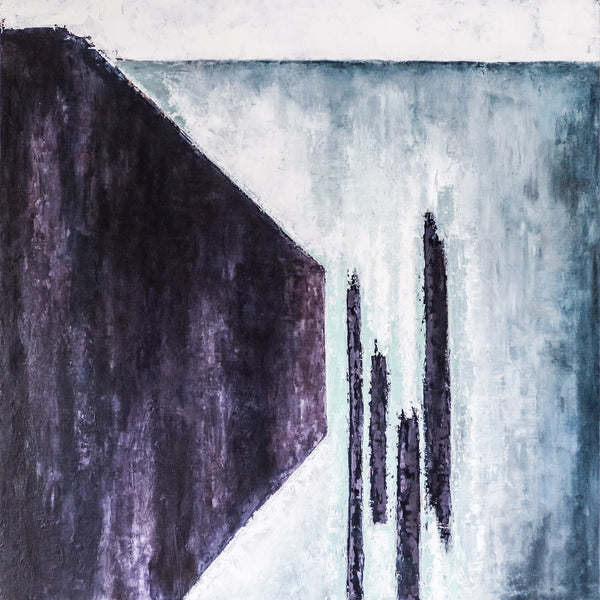 Power & Ambition in a Modern Original Abstract Acrylic Painting, Large Expressionist Canvas Wall Art | Absolute