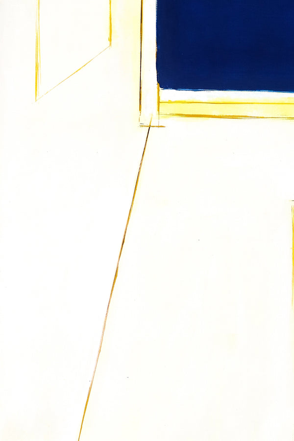 Minimalist Scenic Original Abstract Acrylic Painting, Modern Canvas Wall Art Depicting Beautiful Landscapes | Arles