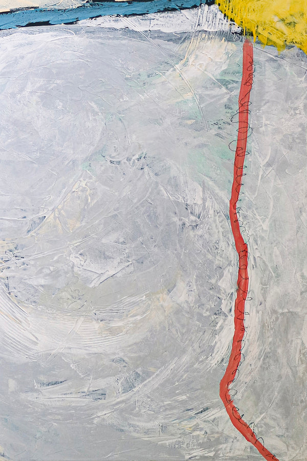 Bold Composition in Modern Abstract Painting, Canvas Wall Art Inspired by Inner Self-Discovery Journey | A way in