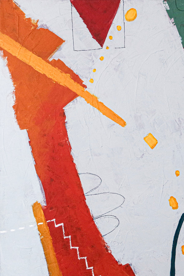 Minimalistic Modern Large Abstract Painting, Canvas Wall Art for Capturing the Freedom of Flight | Black kite