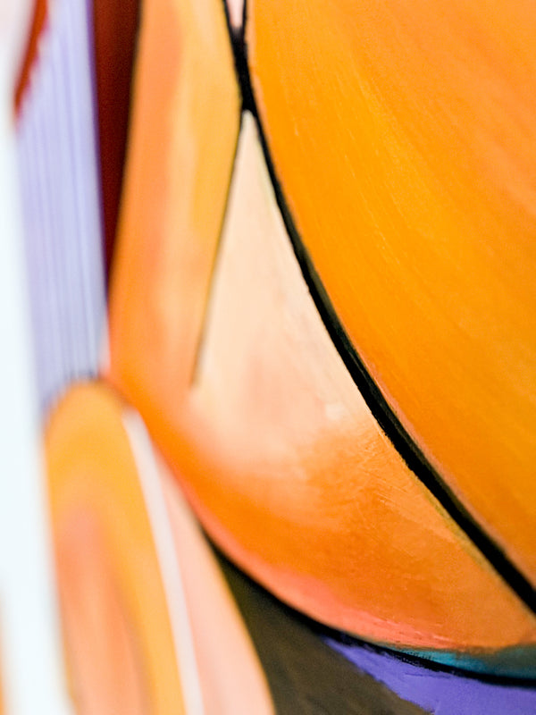 Abstract Painting Original, Expressionism in Modern Abstract Wall Art | Compositio I (43"x43")