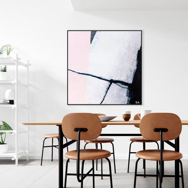 Large Original Minimalist Abstract Painting, Embracing Modern and Contemporary Aesthetics Canvas Wall Art | Danji