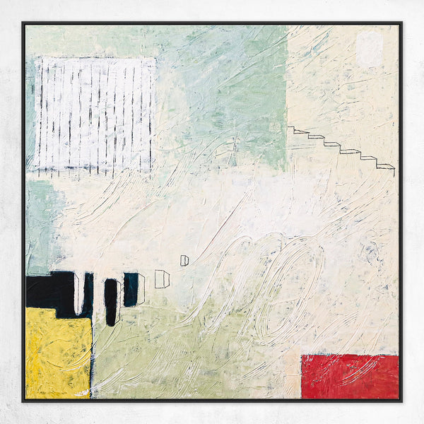 Unconscious Longings in Original Abstract Acrylic Modern Painting, Large Contemporary Canvas Wall Art | Home II