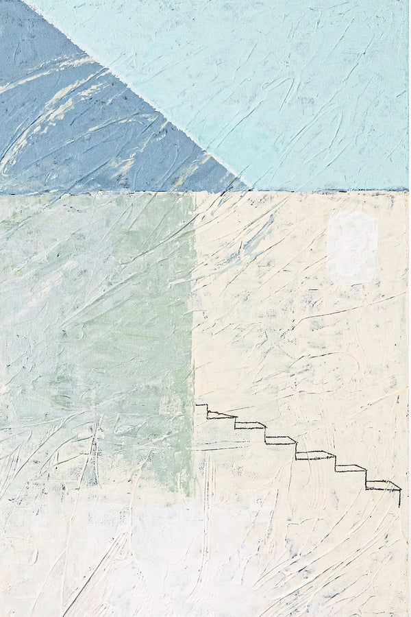 Unconscious Longings in Acrylic Abstract Painting, Original Contemporary Modern Canvas Wall Art | Home