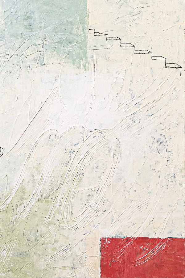 Unconscious Longings in Acrylic Abstract Painting, Original Contemporary Modern Canvas Wall Art | Home