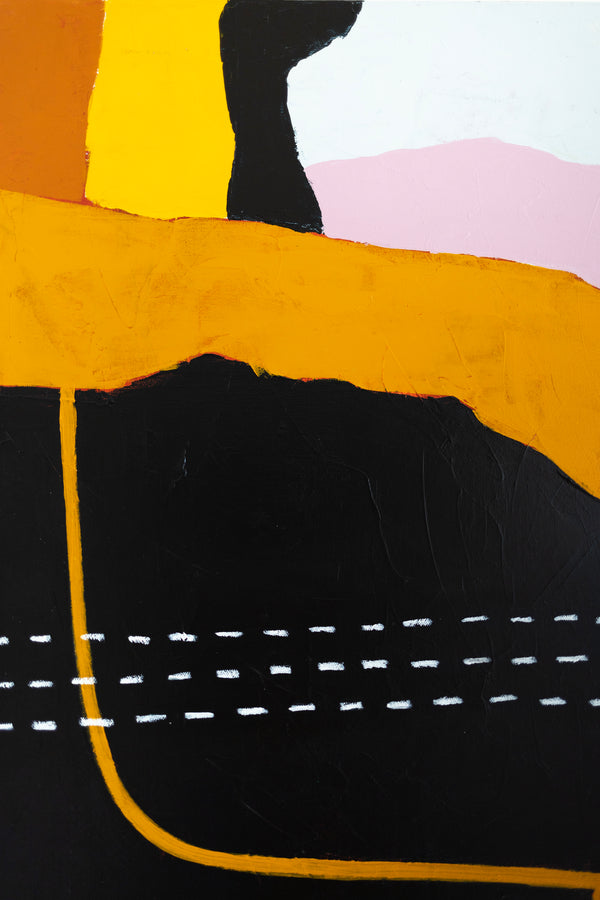 Modern Original Abstract Painting in Acrylic, Sophisticated Blend of Classic and Style Large Canvas Wall Art | Keme