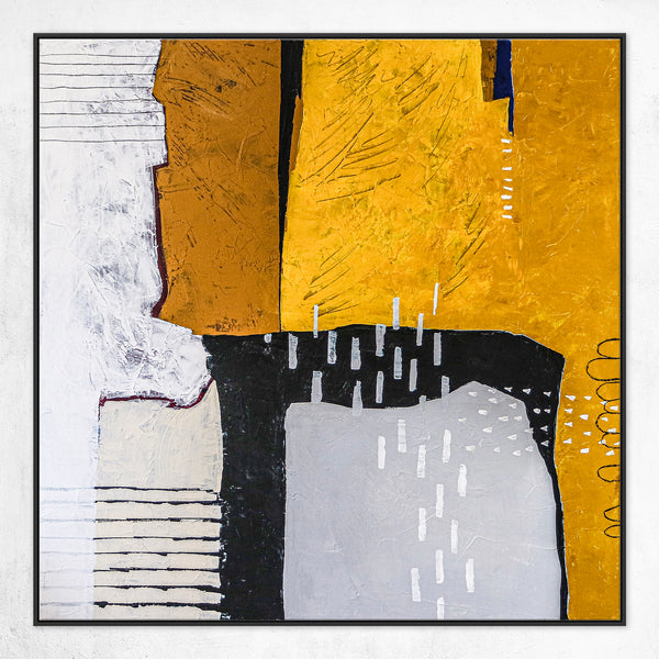 Pure Essence in Large Abstract Original Acrylic Painting, Modern Contemporary Canvas Wall Art | Non being