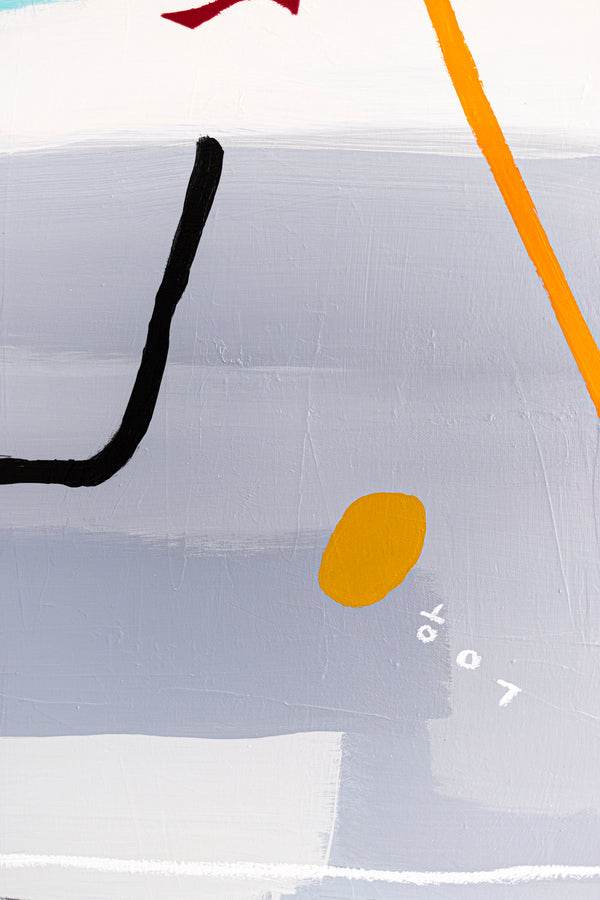 3 Set of Original Acrylic Abstract Painting Reflecting Thought & Memory | Shall We Take a Break Here (3 Set)
