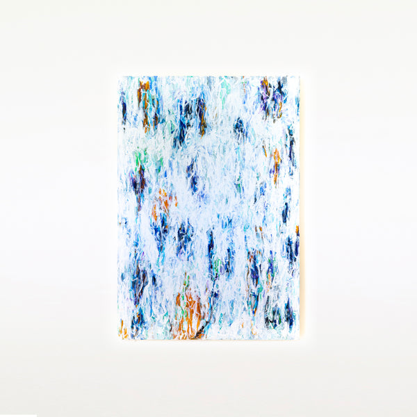 Nostalgic Expressions in Acrylic Modern Abstract Painting, Dreamy Memories in Expressionism | Solace (48"x72")