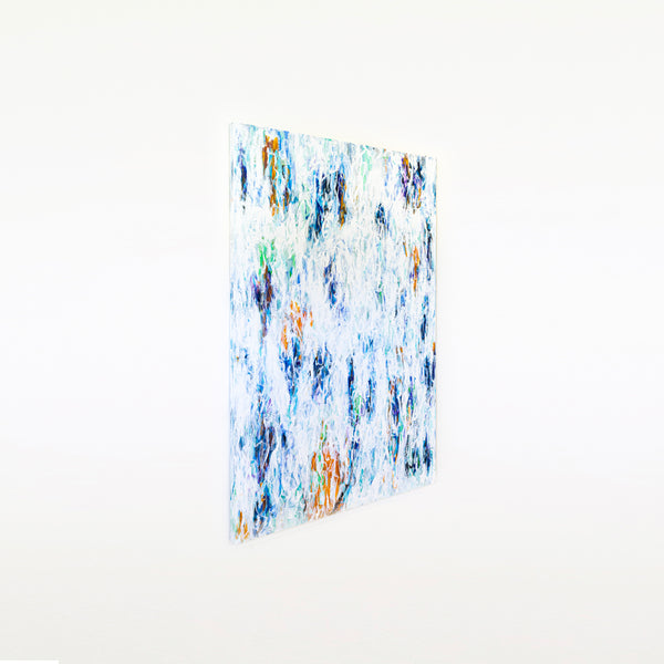 Nostalgic Expressions in Acrylic Modern Abstract Painting, Dreamy Memories in Expressionism | Solace (48"x72")
