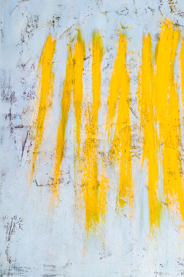 Original Expressionist Abstract Acrylic Painting, Large Modern Wall Art Symbolizing Hope, Ambition & Pride | Sole