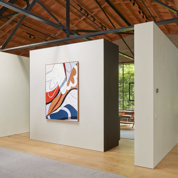 Capturing Melody in Original Abstract Acrylic Painting, Artistic Large Modern Colorful Canvas Wall Art | Song