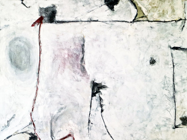 Imagining Ancient Legends of Original Abstract Acrylic Painting, Minimalist Large Modern Canvas Wall Art | The myth