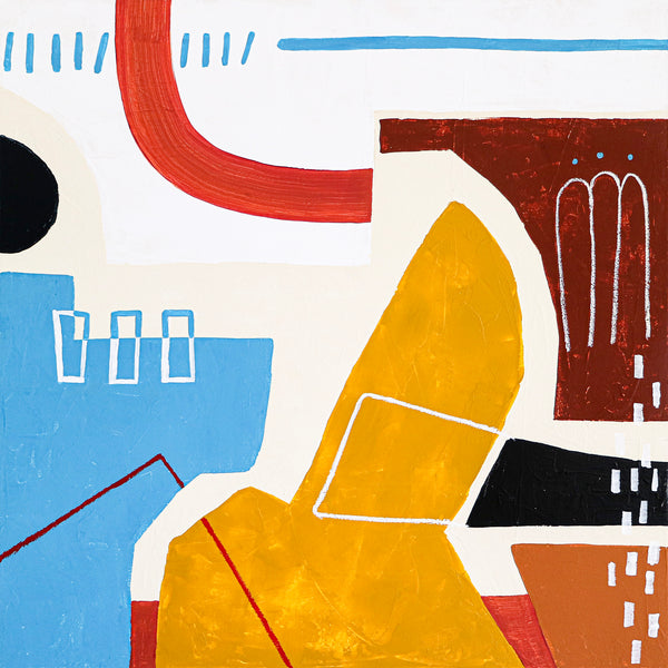 Large Colorful Original Abstract Painting in Acrylic, Vibrant Emotions Unleashed Modern Canvas Art | To say