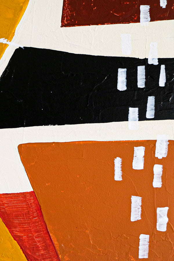 Large Colorful Original Abstract Painting in Acrylic, Vibrant Emotions Unleashed Modern Canvas Art | To say