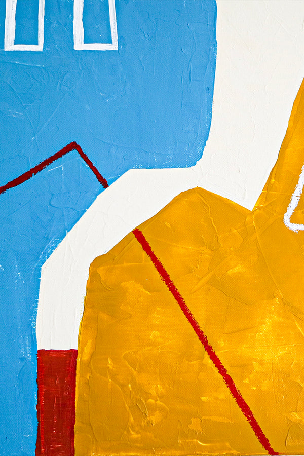 Large Colorful Original Abstract Painting in Acrylic, Vibrant Emotions Unleashed Modern Canvas Art | To say