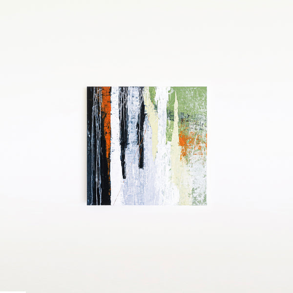 Abstract Original Painting in Natural Color Palette, Modern &Classic Expressionism Canvas Wall Art | Werk (36"x36")
