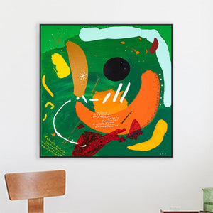 Black Dot in Green Mentality: Mapping My Inner World