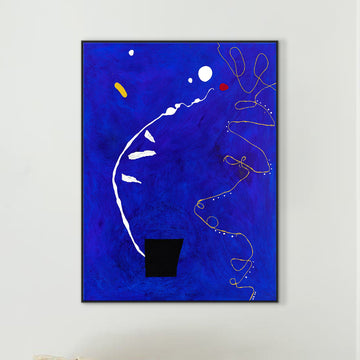 Blue Night: A Journal Entry in Color and Form