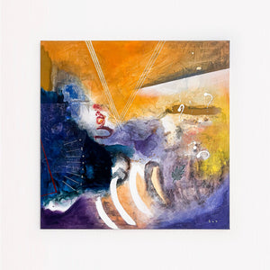 Gratia Somnio I: A Canvas Gateway to Unfolding Dreams and Grace