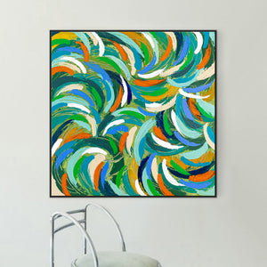Locomotion in Color I: Unleashing the Relentless Dance of Becoming