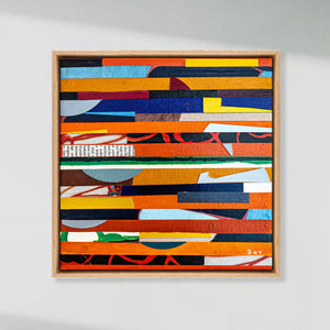 Mixed Media Collage - OR: The Beautiful Friction of Choice