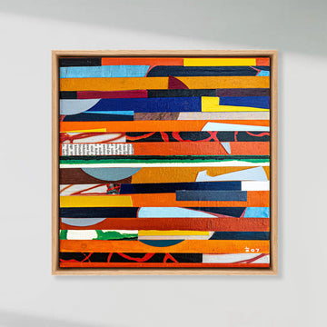 Mixed Media Collage - OR: The Beautiful Friction of Choice