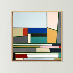 Pieces - 01: Silent Dialogues of Color and Form