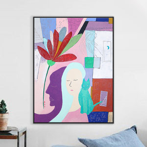 She and Her Purple Shadow: My Luminous Inner World