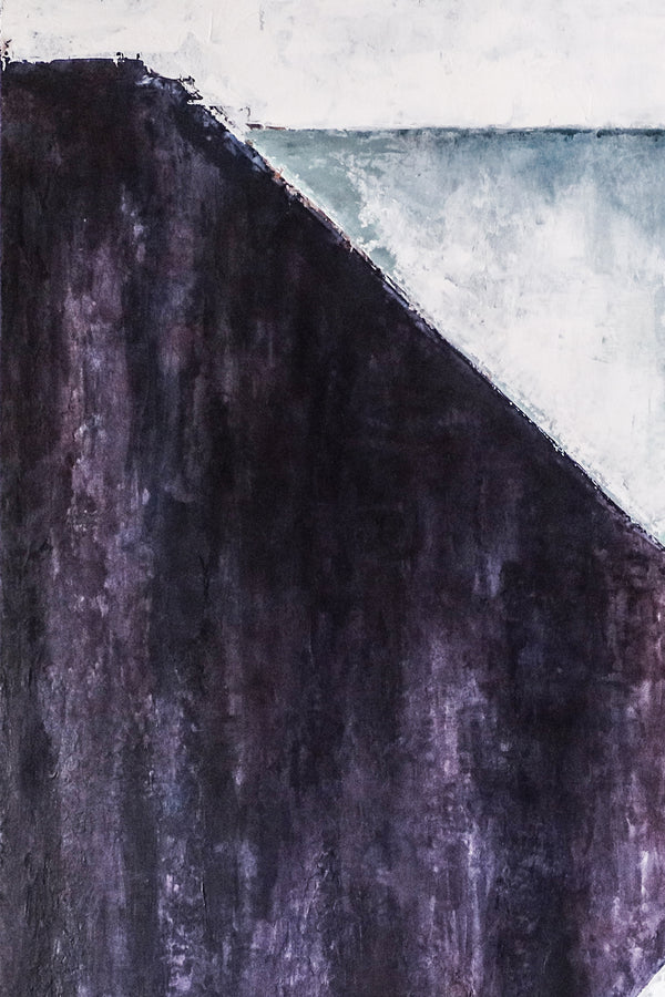 Abstract Painting – Original Wall Art – Large Oil & Acrylic Painting on Canvas – Modern Minimalist Contemporary Canvas Art – “Absolute”