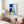 Bold Blue Geometric Abstract Wall Art — Large Original Oil Painting, Textured Canvas — 