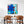 Lively Tale of Original Abstract Blue Painting, Contemporary Modern Abstract Canvas Wall Art | Azure myth (40
