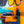 Vibrant Modern Abstract Painting, Unrestrained Expressions in Canvas Wall Art | Cadmium orange mindscape (60