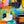 Vibrant Modern Abstract Painting, Unrestrained Expressions in Canvas Wall Art | Cadmium orange mindscape (60