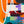 Vibrant Modern Abstract Painting, Unrestrained Expressions in Canvas Wall Art | Cadmium orange mindscape (60