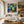 Large Teal Modern Abstract Wall Art — Original Oil Painting, Textured Canvas — 