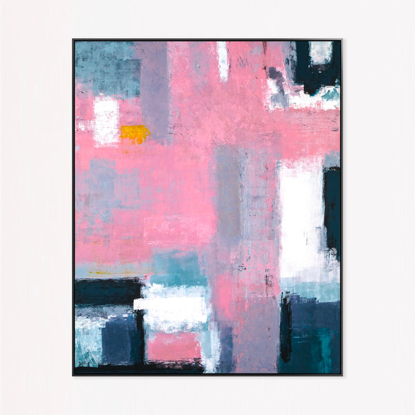 Abstract Painting – Original Wall Art – Large Oil & Acrylic Painting on Canvas – Modern Minimalist Contemporary Canvas Art – “Compassion”
