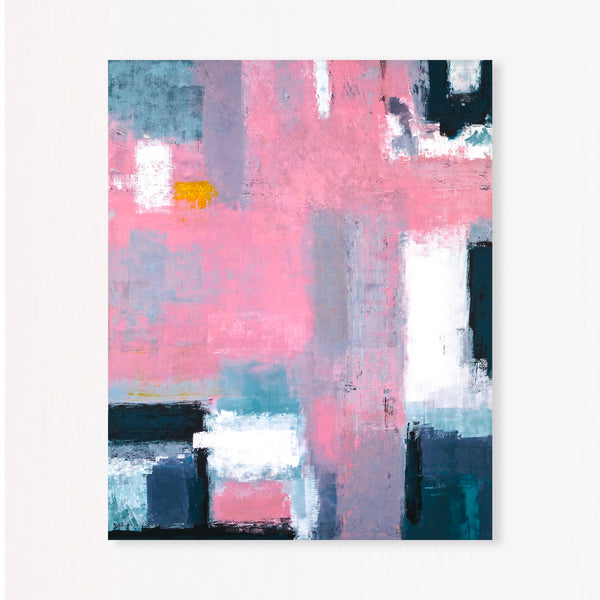Abstract Painting – Original Wall Art – Large Oil & Acrylic Painting on Canvas – Modern Minimalist Contemporary Canvas Art – “Compassion”