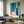 Large Teal Modern Minimalist Abstract Wall Art — Original Oil Painting, Textured Canvas — 