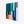 Large Teal Modern Minimalist Abstract Wall Art — Original Oil Painting, Textured Canvas — 