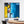 Modern Abstract Original Painting Featuring Blue and Yellow, Canvas Wall Art for Peaceful Space | Construction