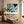 Moody Blue Abstract Wall Art — Modern Original Oil Painting, Textured Canvas Statement Art — 