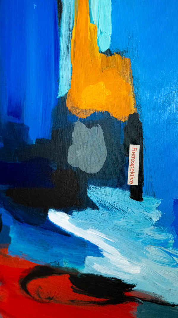 Abstract Painting Original, Expressionism in Modern Abstract Wall Art |  Fons (43"x35")