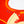 Intensely Vibrant & Minimal Abstract Original Painting, Modern Canvas Wall Art in Radiating Cheerfulness | Orange halo (40