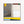 Abstract Wall Art — Large Minimalist Grey Yellow Original Oil Painting, Textured Canvas — 