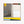 Abstract Wall Art — Large Minimalist Grey Yellow Original Oil Painting, Textured Canvas — 