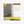 Abstract Wall Art — Large Minimalist Grey Yellow Original Oil Painting, Textured Canvas — 